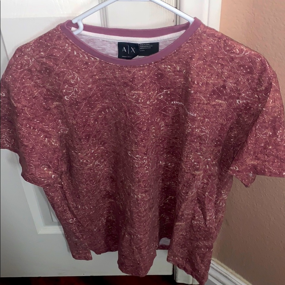 Men’s L Armani exchange tee shirt